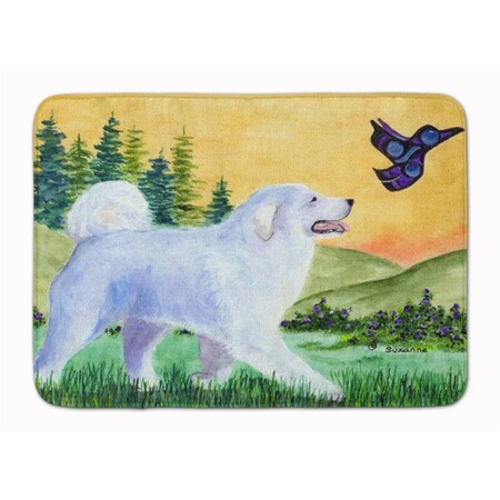Carolines Treasures Great Pyrenees Machine Washable Memory Foam Mat SS8241RUG